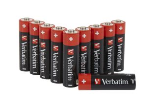 Батерия Verbatim алкална AA 10 бр. (Хангкард)