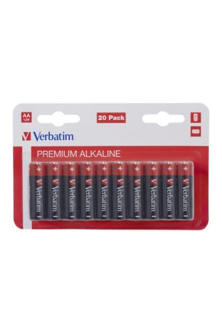 Батерия Verbatim алкална AA 20 бр. (Хангкард)
