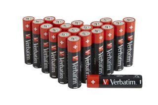 Батерия Verbatim алкална AA 20 бр. (Хангкард)