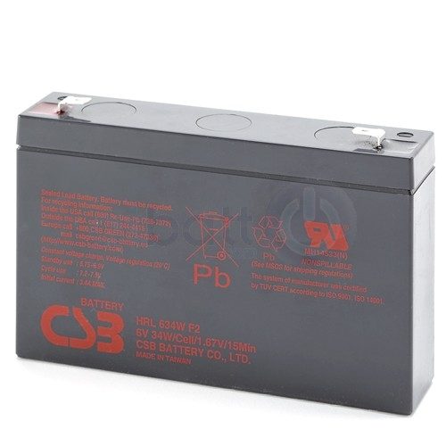 CSB батерия 6V 9Ah HRL634WF2