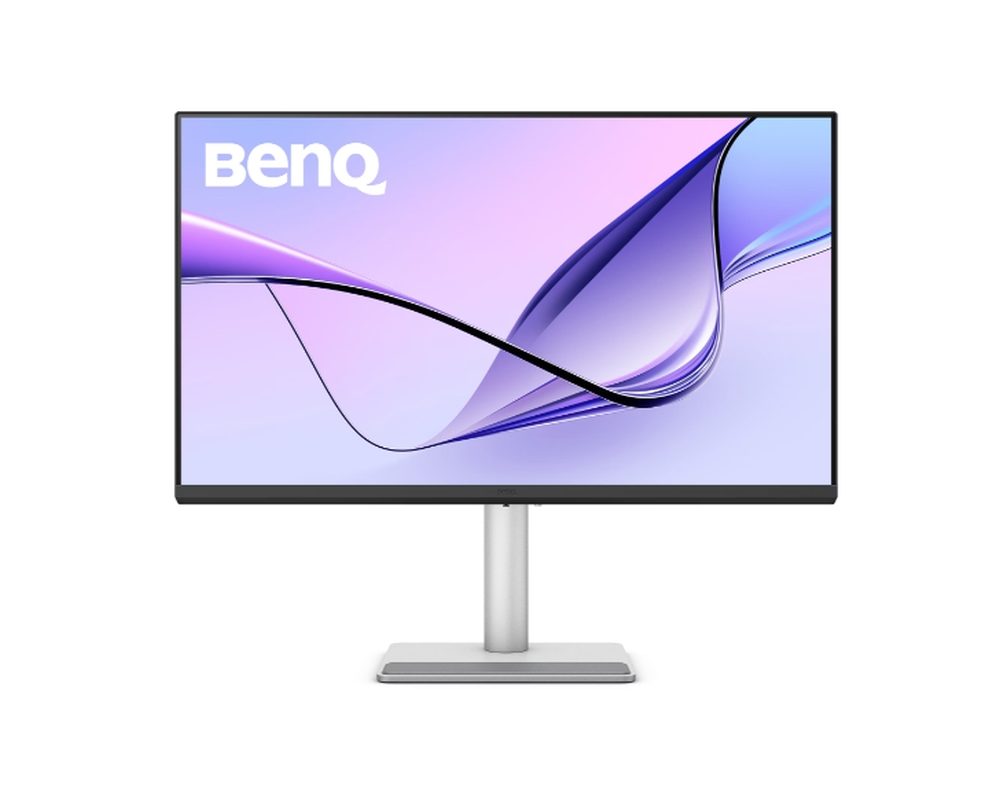 BenQ MA320UP 32" 4K Glossy Monitor за MacBook Pro и MacBook Air 31.5" Work & Entertainment Display, сребристо-сив