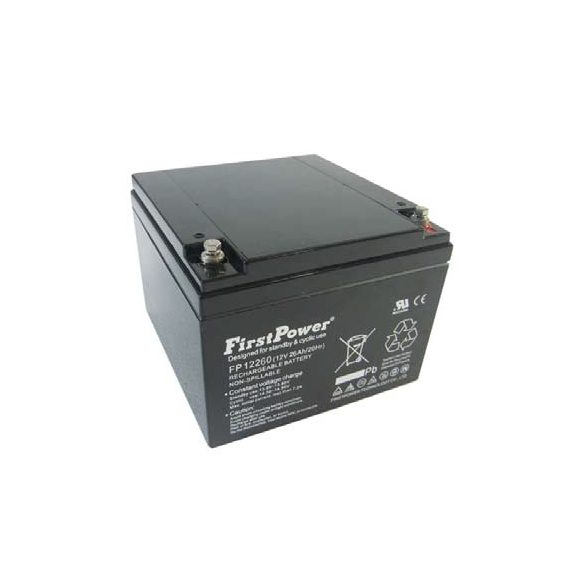 FirstPower FP26-12 - 12V 26Ah F2 батерия