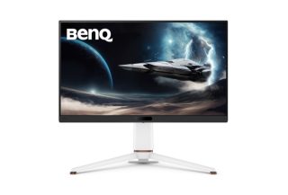 Монитор BenQ MOBIUZ EX271U, 27", 4K UHD, IPS, 1ms GtG, 165Hz, 120Hz за конзола с eARC, Color Shuttle, FreeSync Premium, B.I.+ Gen2, HDRi и HDR400, Quickit, 1200:1, 95% P3, 400 нита, USB-C (DP alt. PD 65W), USB хъб, HDMI 2.1, DP, регулиране на височината 100 мм, бял