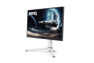 Монитор BenQ MOBIUZ EX271U, 27", 4K UHD, IPS, 1ms GtG, 165Hz, 120Hz за конзола с eARC, Color Shuttle, FreeSync Premium, B.I.+ Gen2, HDRi и HDR400, Quickit, 1200:1, 95% P3, 400 нита, USB-C (DP alt. PD 65W), USB хъб, HDMI 2.1, DP, регулиране на височината 100 мм, бял