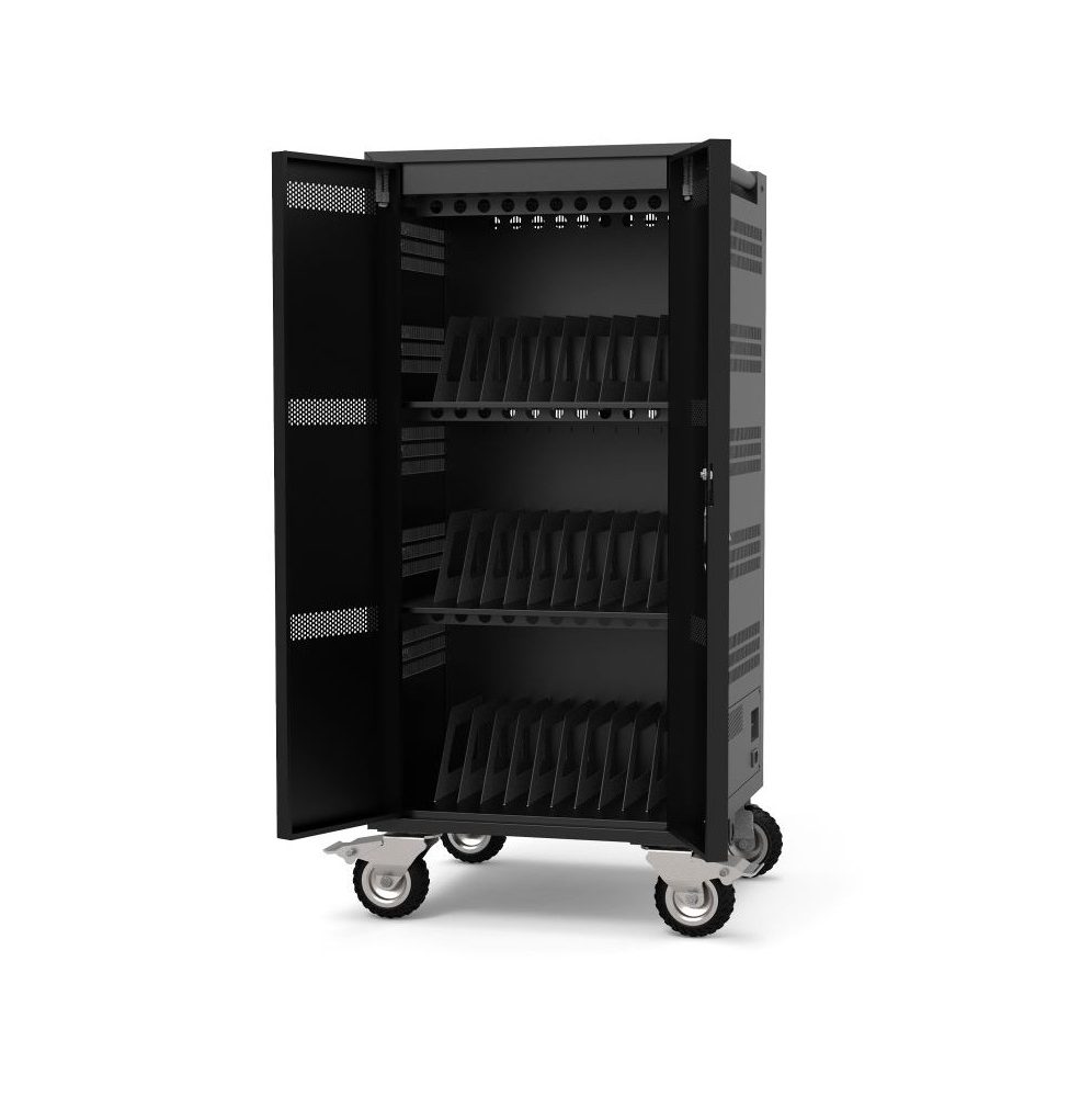 PORT заряден шкаф за 30 лаптопа + rack 19'' - 1 u