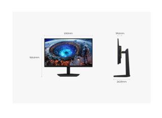 Samsung 27" LS27HG806SU Odyssey IPS G8 5K 5120 x 2880 180Hz / QHD 360Hz Black