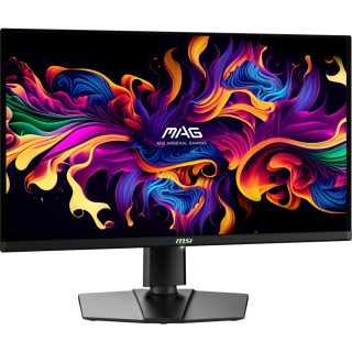 MSI MAG 271QP QD-OLED X28 Gaming Monitor, 26.5", 0.03ms, 280Hz, 2560x1440, G-SYNC, AMD FreeSync Premium Pro, AI Vision, Console Mode, ClearMR 15000, HDR True Black 400, Type-C(15W PD), DP(1.4a), 2xHDMI(2.1), Pivot, Height Adj., VESA 100, Black, 8.2kg