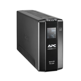 APC Back UPS Pro BR 650VA, 6 извода, AVR, LCD интерфейс