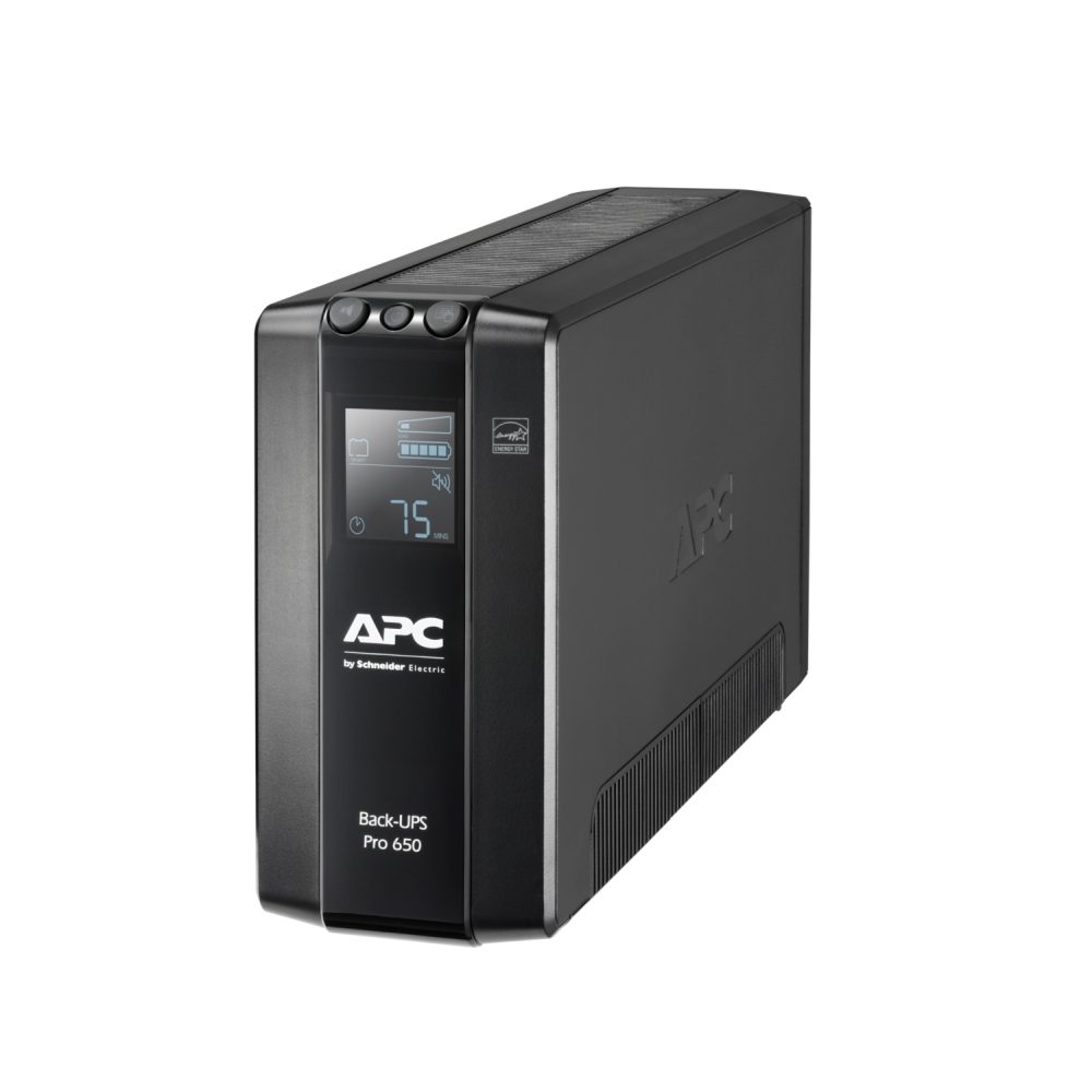 APC Back UPS Pro BR 650VA, 6 извода, AVR, LCD интерфейс