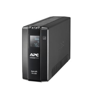 APC Back UPS Pro BR 650VA, 6 извода, AVR, LCD интерфейс