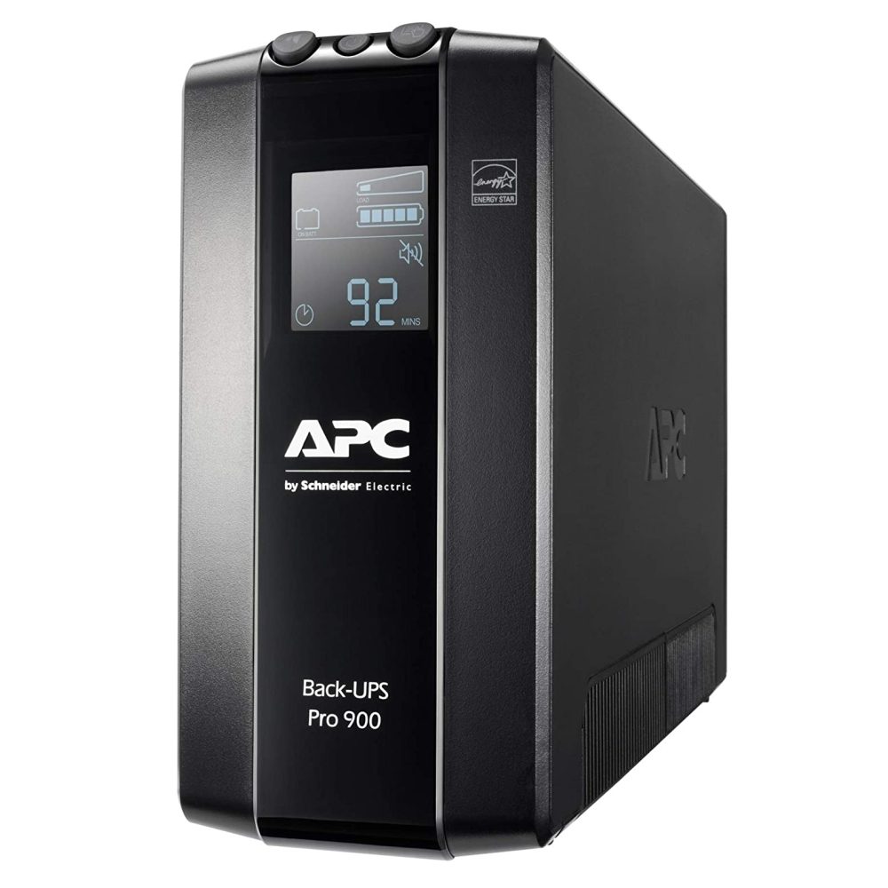 APC Back-UPS Pro BR 900VA, 6 извода, AVR, LCD интерфейс