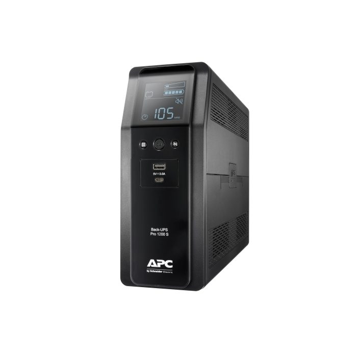 APC Back UPS Pro BR 1200VA, Sinewave, 8 извода, AVR, LCD интерфейс