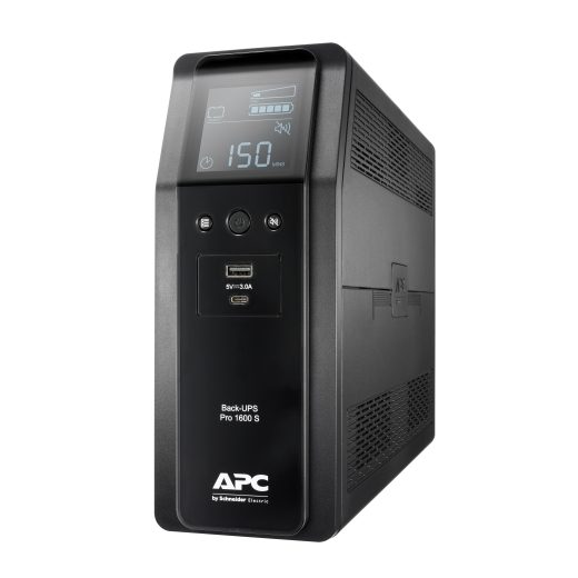 APC Back UPS Pro BR 1600VA, 230V, Sinewave, 8 извода, AVR, LCD интерфейс