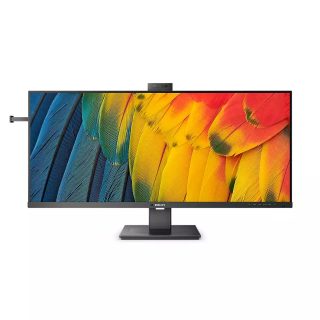 Philips 40B1U5601H 40" IPS WLED монитор, 3440x1440@100Hz, 4ms GtG, 300cd/m², 1200:1, DCR 50M:1, FlickerFree, Low Blue Mode, 5Wx2, Tilt, Height Adjust, Swivel, HDMI, DP, USB hub, KVM, RJ45