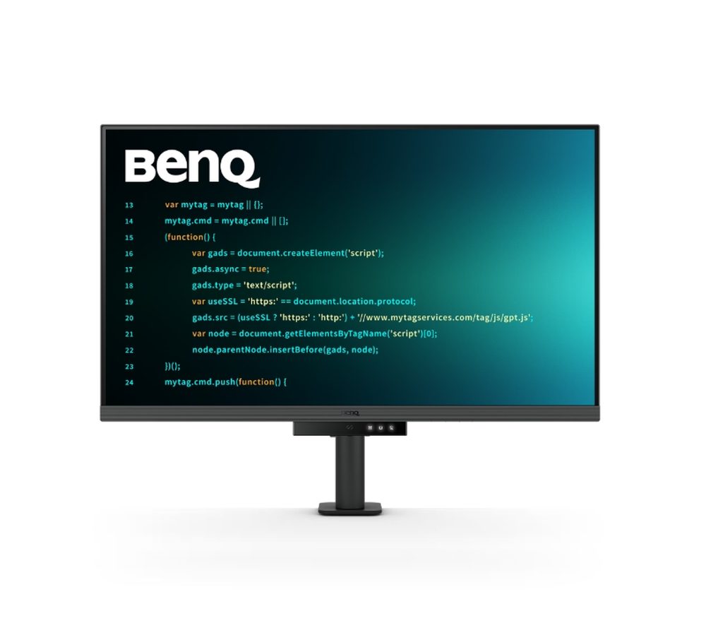 Монитор BenQ RD320UA 32" IPS, 3:2, 3840x2160, 95% P3 широк цветови обхват, HDR 400, 1.07 милиарда цвята, HDMI 2.0, DP 1.4, USB-C 90W, вградени говорители 2Wx2, Ergo Stand
