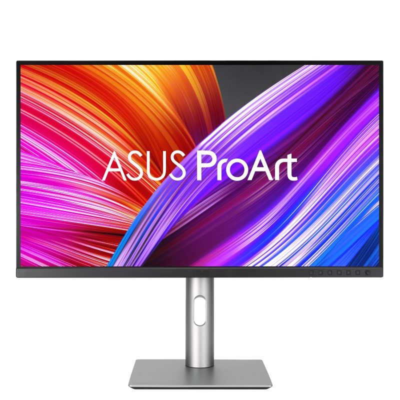 Asus ProArt Display PA329CRV Професионален монитор - 32 инча (31.5 инча видима площ), IPS, 4K UHD (3840 x 2160), 98% DCI-P3, точност на цветовете DE < 2, Calman Verified, USB-C PD 96W, VESA DisplayHDR 400, VESA MediaSync, ергономична стойка, зелена устойчивост