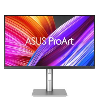 Asus ProArt Display PA329CRV Професионален монитор - 32 инча (31.5 инча видима площ), IPS, 4K UHD (3840 x 2160), 98% DCI-P3, точност на цветовете DE < 2, Calman Verified, USB-C PD 96W, VESA DisplayHDR 400, VESA MediaSync, ергономична стойка, зелена устойчивост