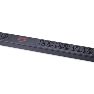 APC Rack PDU, Basic, Zero U, 11 kW, 230V, (36) C13 & (6) C19