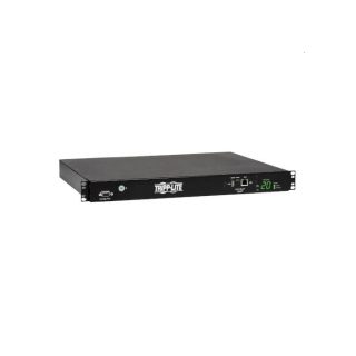 Tripp Lite by Eaton 3.8kW Single-Phase Switched Automatic Transfer Switch PDU, Two 200-240V C20 Inlets, 8 C13 & 2 C19 Outputs, 1U, TAA