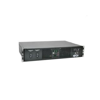 Tripp Lite by Eaton 7.7kW еднофазен комутируем PDU с автоматичен превключвател, два 200-240V IEC309 32A сини входа, 16-C13 2-C19 изхода, 2U, TAA