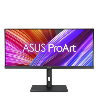 Asus ProArt Display PA348CGV Professional Monitor 34", IPS, 21:9, Ultra-wide QHD (3440 x 1440), Color Accuracy DE < 2, Calman Verified, 98% DCI-P3, USB-C, 120Hz, FreeSync Premium Pro, Ergonomic Stand, Black