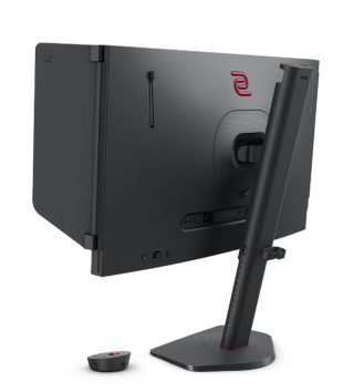 Монитор BenQ ZOWIE XL2566X+, 24.1", 400Hz, FHD FAST TN, за еспорт, CS2, Valorant, DyAc 2, Shield, S Switch, Black eQualizer, Color Vibrance, LBL, Flicker-free, K Locker, XL Setting to Share, 3x HDMI (2.0), DP (1.4), 3.5 Jack, завъртане, накланяне, регулиране на височина 155mm