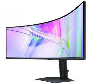 Samsung 49" 49C950 VA DQHD 120 Hz, 4 ms GTG, 5120x1440, USB-C 90W, USB 3.0, HDMI, високоговорители, черен
