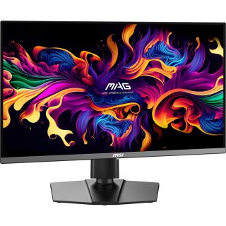 MSI MAG 272QP QD-OLED X50 Gaming Monitor, 26.5", 0.03ms, 500Hz, 2560x1440, G-SYNC, AMD FreeSync Premium Pro, AI Vision, Console Mode, ClearMR 21000, HDR True Black 500, Type-C(15W PD), DP(1.4a), 2xHDMI(2.1), Pivot, Height Adj., VESA 100, Black, 8kg