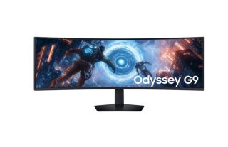 Samsung LS49FG910, 49" Odyssey G9 GAMING VA Curved OLED, 1000R, 144Hz, Smart. 32:9, 5120 x 1440, Display Port, HDMI, Micro HDMI, USB Hub, Silver