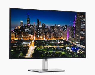 Dell U3225QE, 31.5" IPS UHD AG, UltraSharp 120Hz, 5ms, 3000:1, 600 cd/m2, 4K 3840x2160, DCI-P3 99%, HDR, HDMI, DisplayPort, Thunderbolt Hub, Power delivery 140w, RJ45, ComfortView Plus, Height Adjustable, Pivot, Swivel, Tilt, PiP, PbP, Grey