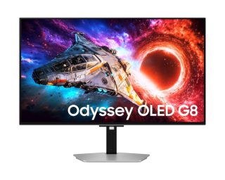 Samsung 32'' LS32HG800SU Odyssey OLED G8 4K 3840x2160 0.03ms 240Hz Glare Free DP 2.1 (UHBR20) & USB-C (98W) Silver