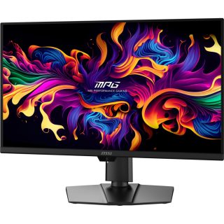 MSI MPG 271QR QD-OLED X50 Gaming Monitor, 26.5", 0.03ms, 500Hz, 2560x1440, G-SYNC, AMD FreeSync Premium Pro, AI Vision, Console Mode, ClearMR 21000, HDR True Black 500, Type-C(98W PD), DP(2.1a), 2xHDMI(2.1), USB Hub, Pivot, Heigh Adj., VESA, Black, 8.4kg