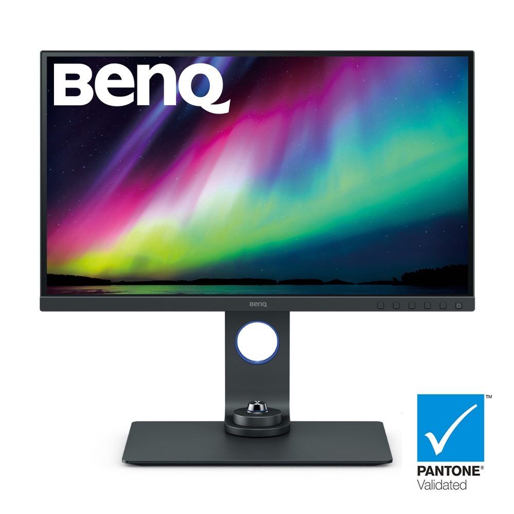 BenQ SW270C, 27" IPS, 5ms, 2560x1440 2K, фотографски монитор, 99% AdobeRGB, 16-битов 3D LUT, HDR 10, AQCOLOR, PIP/PBP, 1000:1, DCR 20M:1, 10bit, 300 cd/m2, HDMI x2, DP, USB Type-C (PD60W, DP Alt режим), Card Reader, регулиране на височината, Pivot, Swivel, Tilt, сив