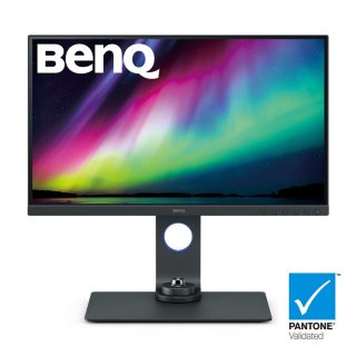 BenQ SW270C, 27" IPS, 5ms, 2560x1440 2K, фотографски монитор, 99% AdobeRGB, 16-битов 3D LUT, HDR 10, AQCOLOR, PIP/PBP, 1000:1, DCR 20M:1, 10bit, 300 cd/m2, HDMI x2, DP, USB Type-C (PD60W, DP Alt режим), Card Reader, регулиране на височината, Pivot, Swivel, Tilt, сив
