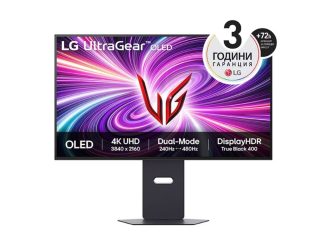 LG 32GS95UV-B 31.5" 4K UHD OLED Dual-Mode гейминг монитор