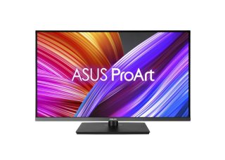 Asus ProArt Display PA32UCR-K Professional Monitor, 32'', IPS, 4K UHD (3840 x 2160), 1000 nits, HDR-10, HLG, DE < 1, 98% DCI-P3, 99.5% Adobe RGB, 100% sRGB/Rec. 709, Hardware Calibration, USB-C, Calman Ready, ColourSpace Integration, X-rite i1 Display Pro