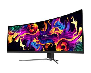 Монитор MSI MPG 491CQP QD-OLED, 49", 144Hz, 0.03ms, DQHD 5120x1440, 32:9, OLED Care 2.0, Fanless Design with Graphene, ClearMR 8000