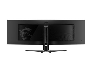Монитор MSI MPG 491CQPX QD-OLED, 49", 5120x1440, 240Hz, 0.03ms, извивка 1800R, 32:9, G-Sync Compatible, HDR True Black 400, черен