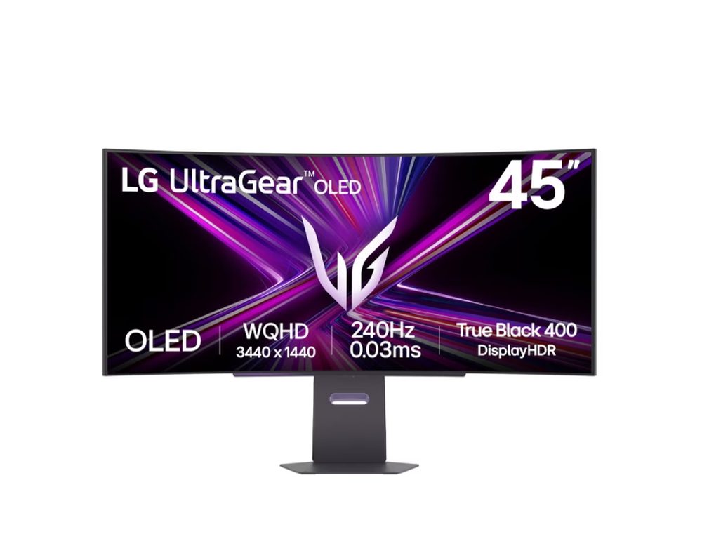 LG 45GX900A-B 44.5" UltraGear OLED извит геймърски монитор