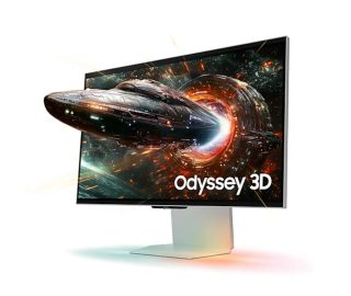 Samsung LS27FG900XU 27" Odyssey 3D G90XF 4K 165Hz IPS монитор, сребрист