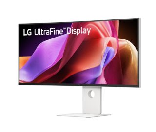Монитор LG 40U990A-W, 39.7" UltraFine Nano 21:9, IPS Black 5K2K (5120x2160), 1ms MBR, 120Hz, 5ms, 450 cd/m2, 2000:1, HDR 10, DCI-P3 99%, USB-C, FreeSync, VRR, PIP, 2 PBP, HDMI, DP, Thunderbolt 5, Вграден KVM, Високоговорители 2X10W, Наклон, Височина, Завъртане