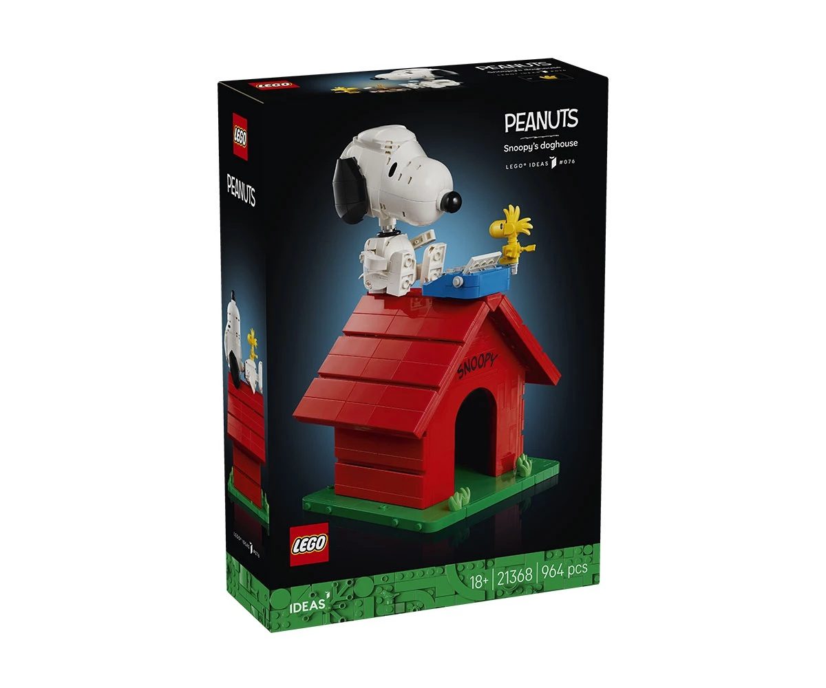 LEGO Ideas 21368 - Фъстъчета - Колибката на Снупи