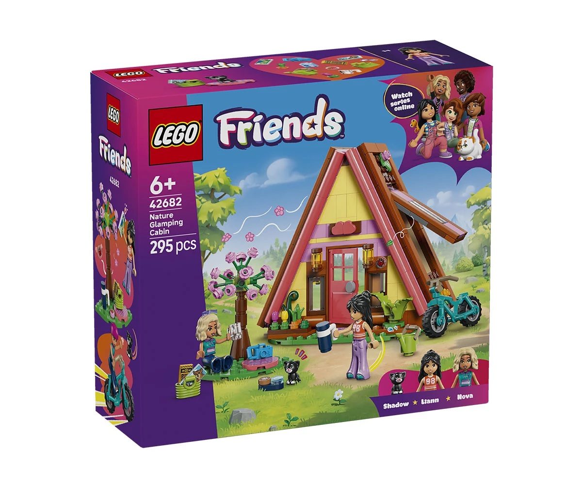 LEGO Friends 42682 - Хижа за луксозен къмпинг сред природата