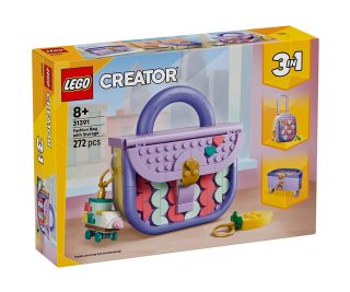 LEGO Creator 3 в 1 31391 - Модна арт чанта с място за съхранение