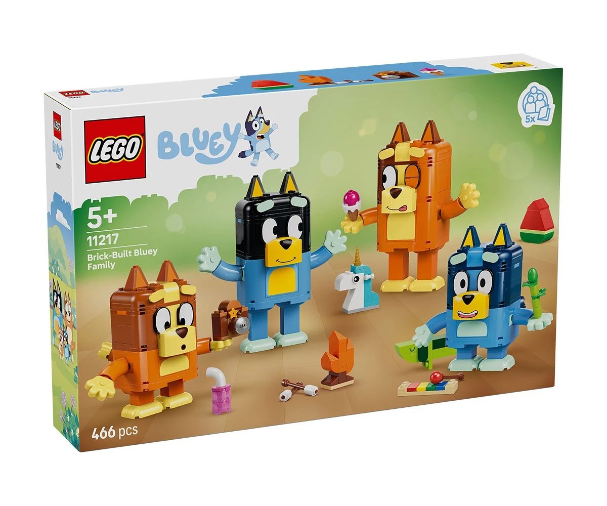 LEGO Bluey 11217 - Семейство Блуи от тухлички