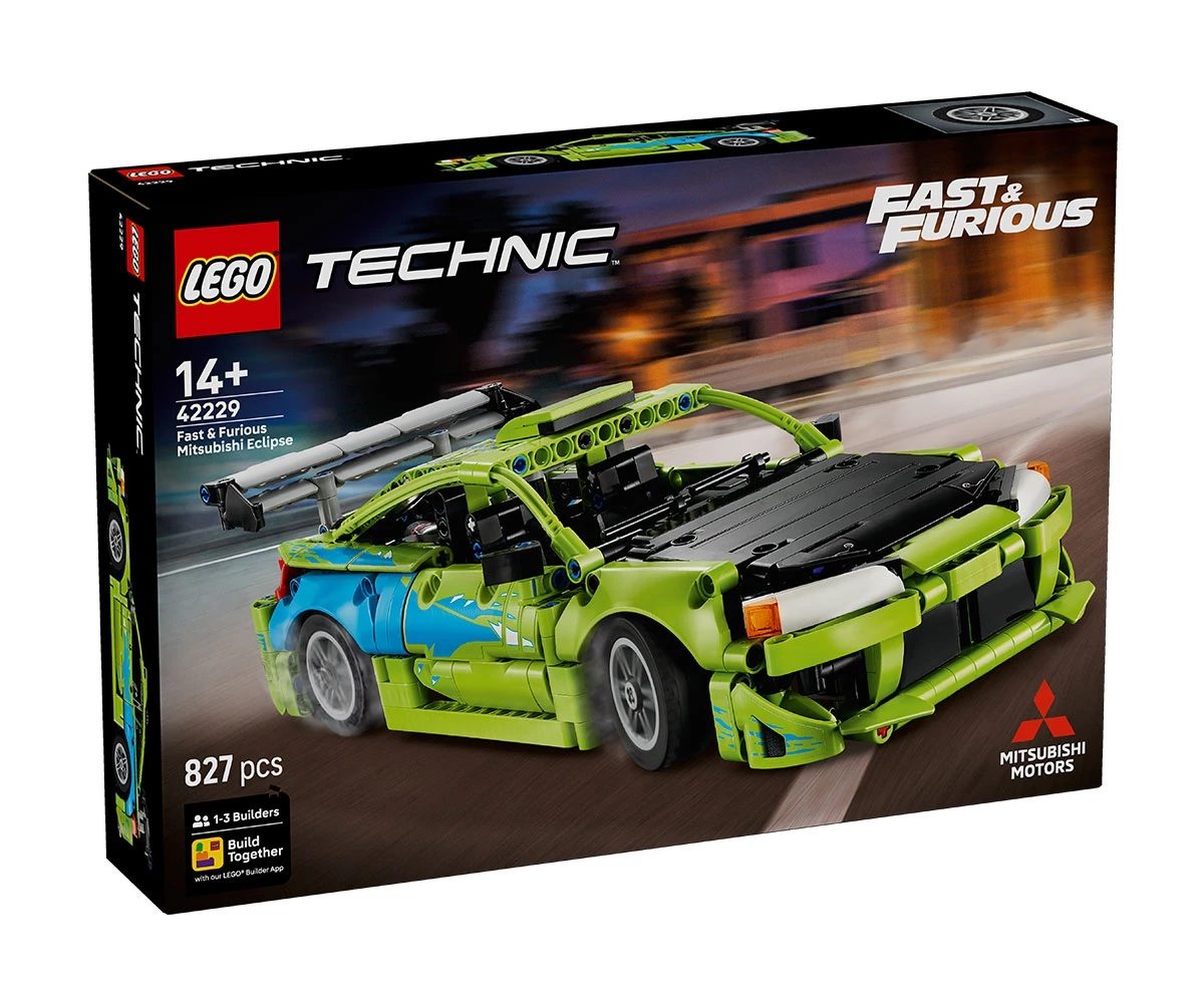 LEGO Technic 42229 - Бързи и яростни - Mitsubishi Eclipse