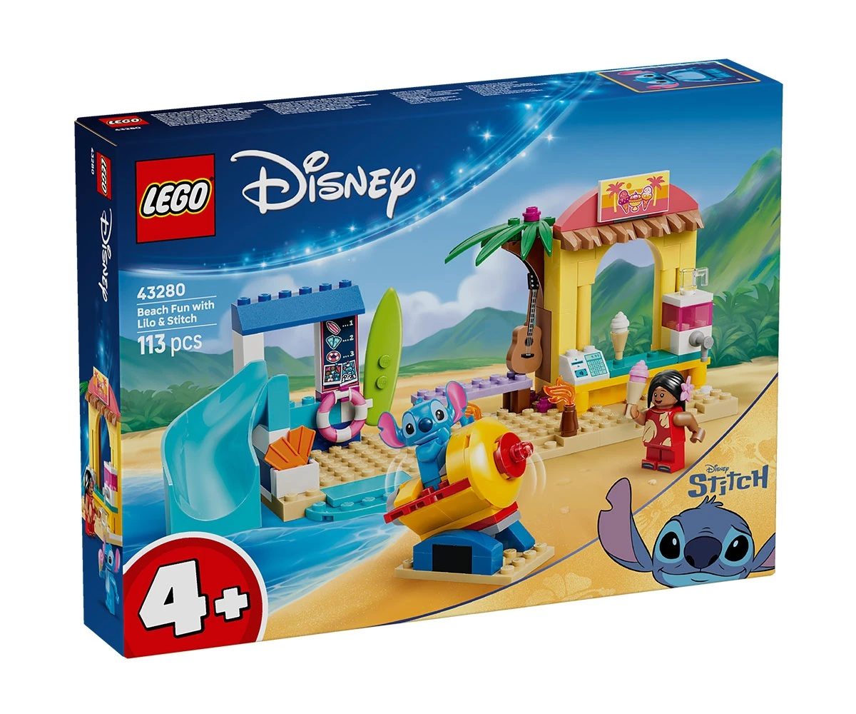 LEGO Disney 43280 - Забавление на плажа с Лило и Стич
