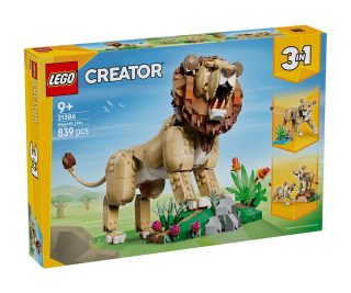 LEGO Creator 3 в 1 31386 - Диви животни - Величествен лъв