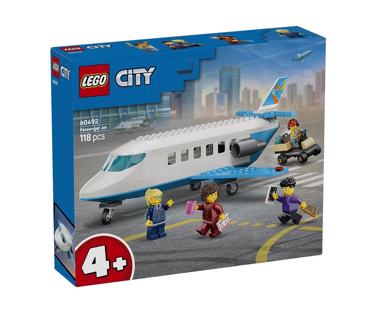 LEGO City 60492 - Пътнически самолет