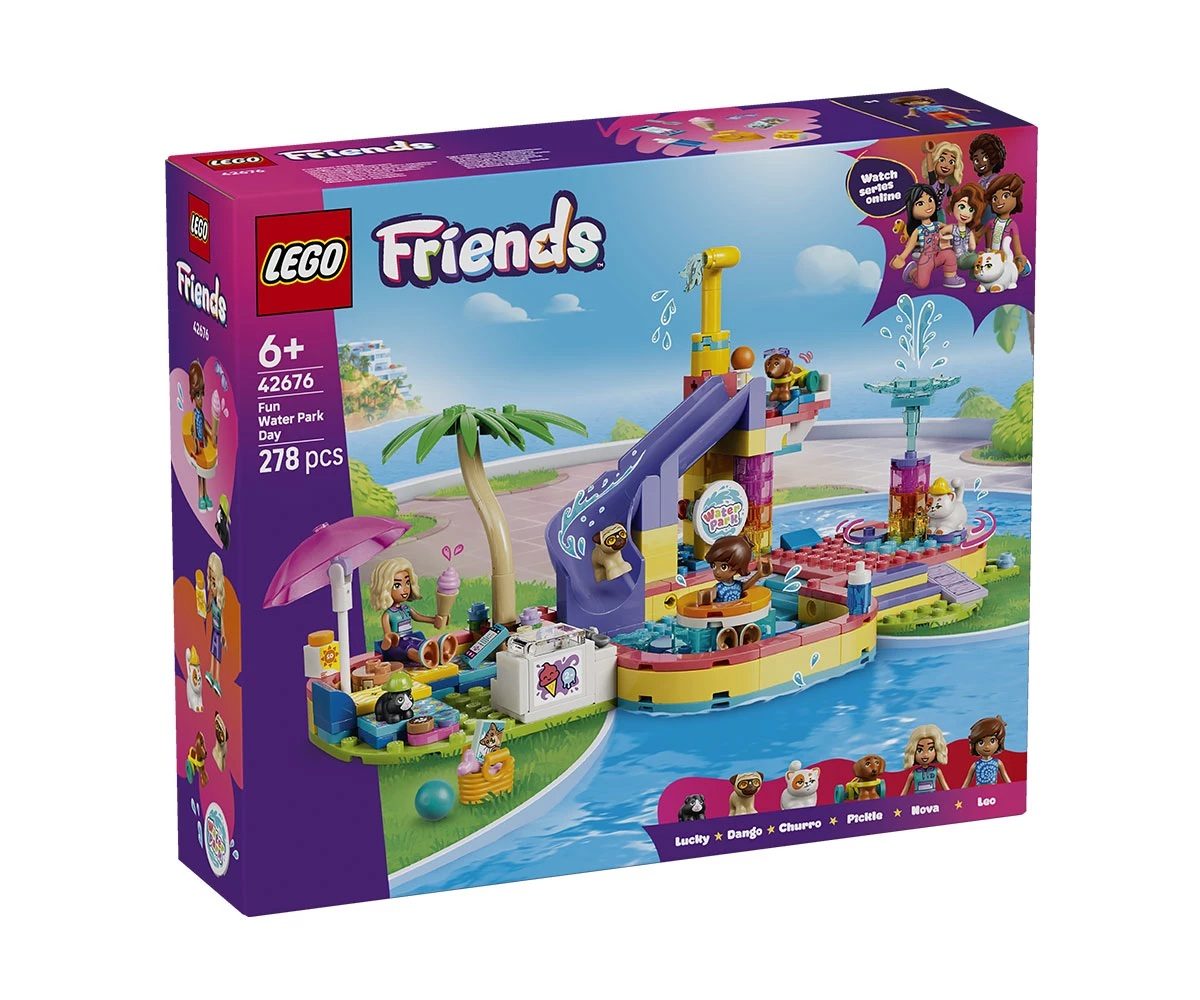 LEGO Friends 42676 - Забавен ден в аквапарка